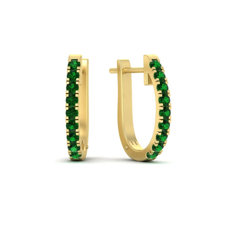 1-carat-simple-emerald-huggie-hoop-earring-for-women-in-yellow-gold-FDEAR11260GEMGRANGLE2-1.00-NL-YG