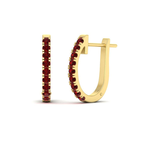 1-carat-simple-ruby-huggie-hoop-earring-for-women-in-yellow-gold-FDEAR11260GRUDRANGLE2-1.00-NL-YG