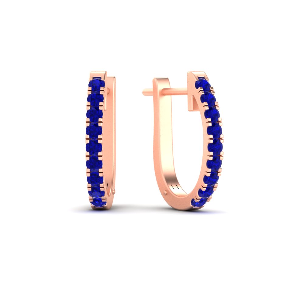 1-carat-simple-sapphire-huggie-hoop-earring-for-women-in-rose-gold-FDEAR11260GSABLANGLE2-1.00-NL-RG