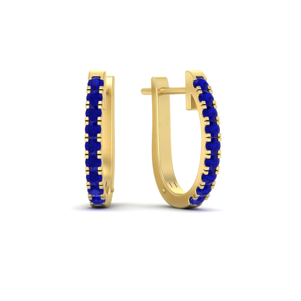 1-carat-simple-sapphire-huggie-hoop-earring-for-women-in-yellow-gold-FDEAR11260GSABLANGLE2-1.00-NL-YG