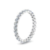 Load image into Gallery viewer, Solid 1 Ct Round Cut Common Prong Eternity Band