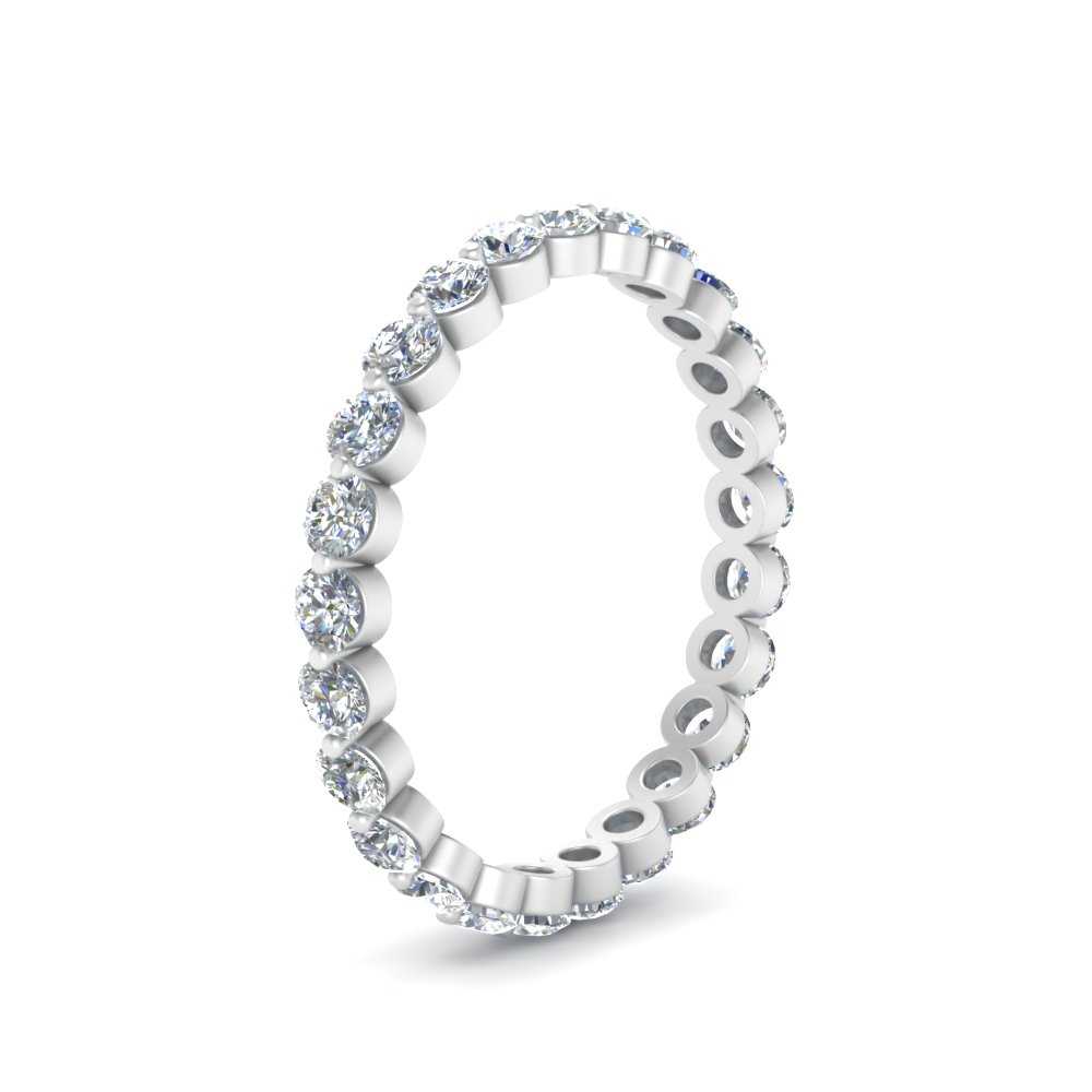 Single Prong Eternity Band 1 Carat