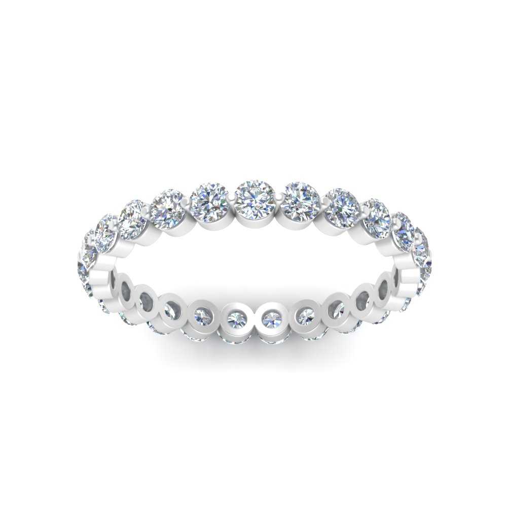 Single Prong Eternity Band 1 Carat