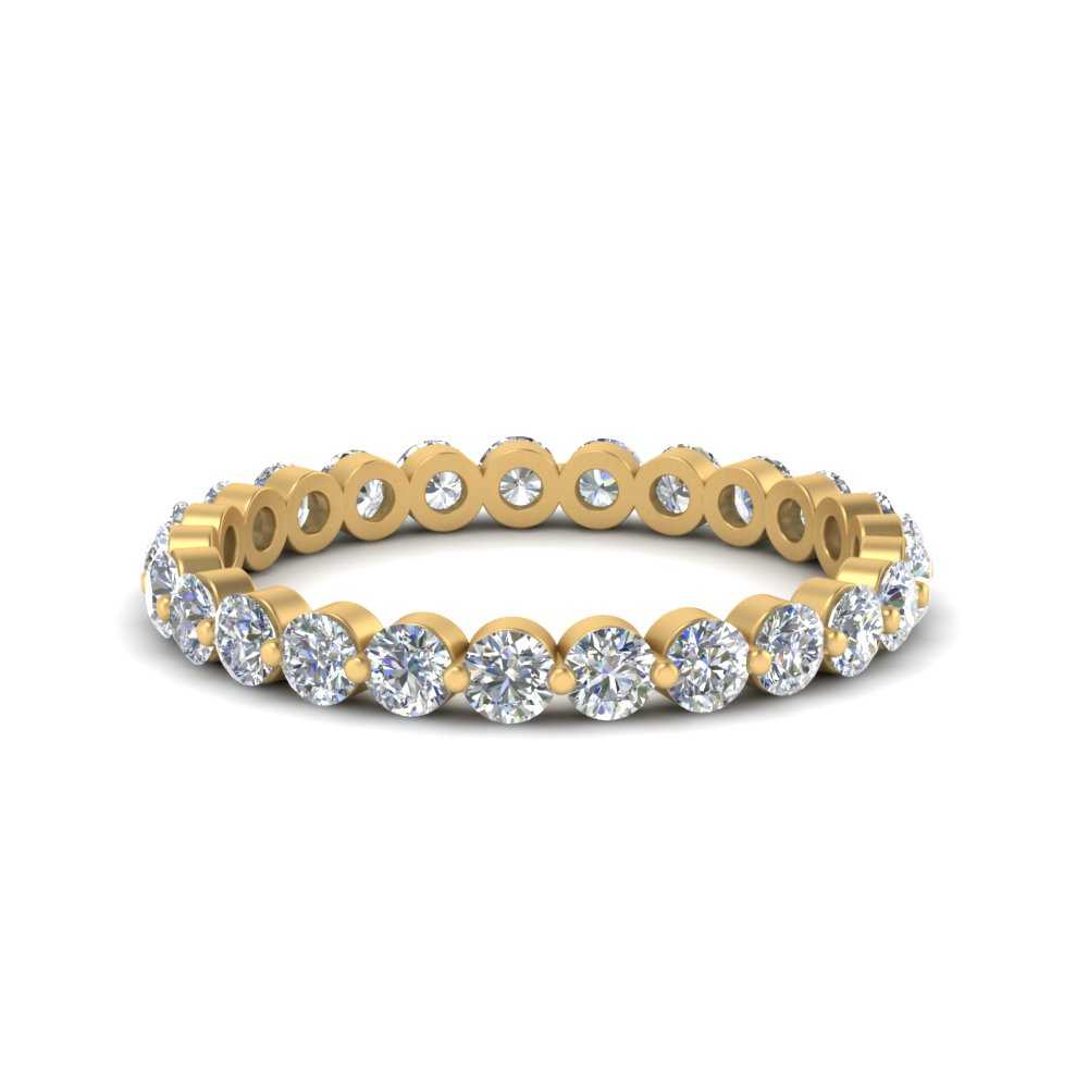 Single Prong Eternity Band 1 Carat