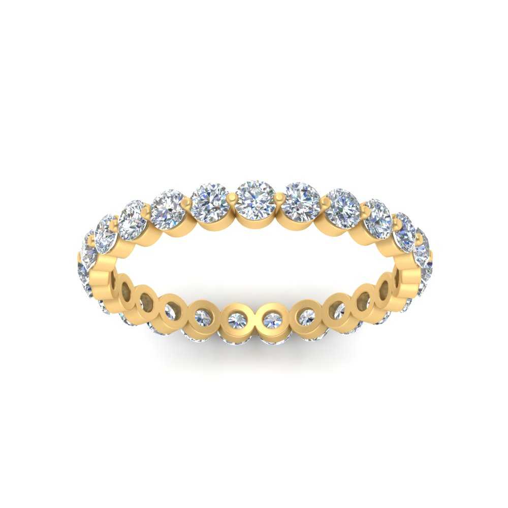 Single Prong Eternity Band 1 Carat