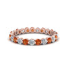 Load image into Gallery viewer, Solid 1 Ct Round Cut Common Prong Eternity Band