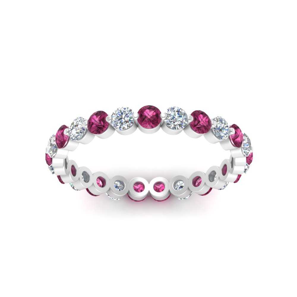 Single Prong Eternity Band 1 Carat