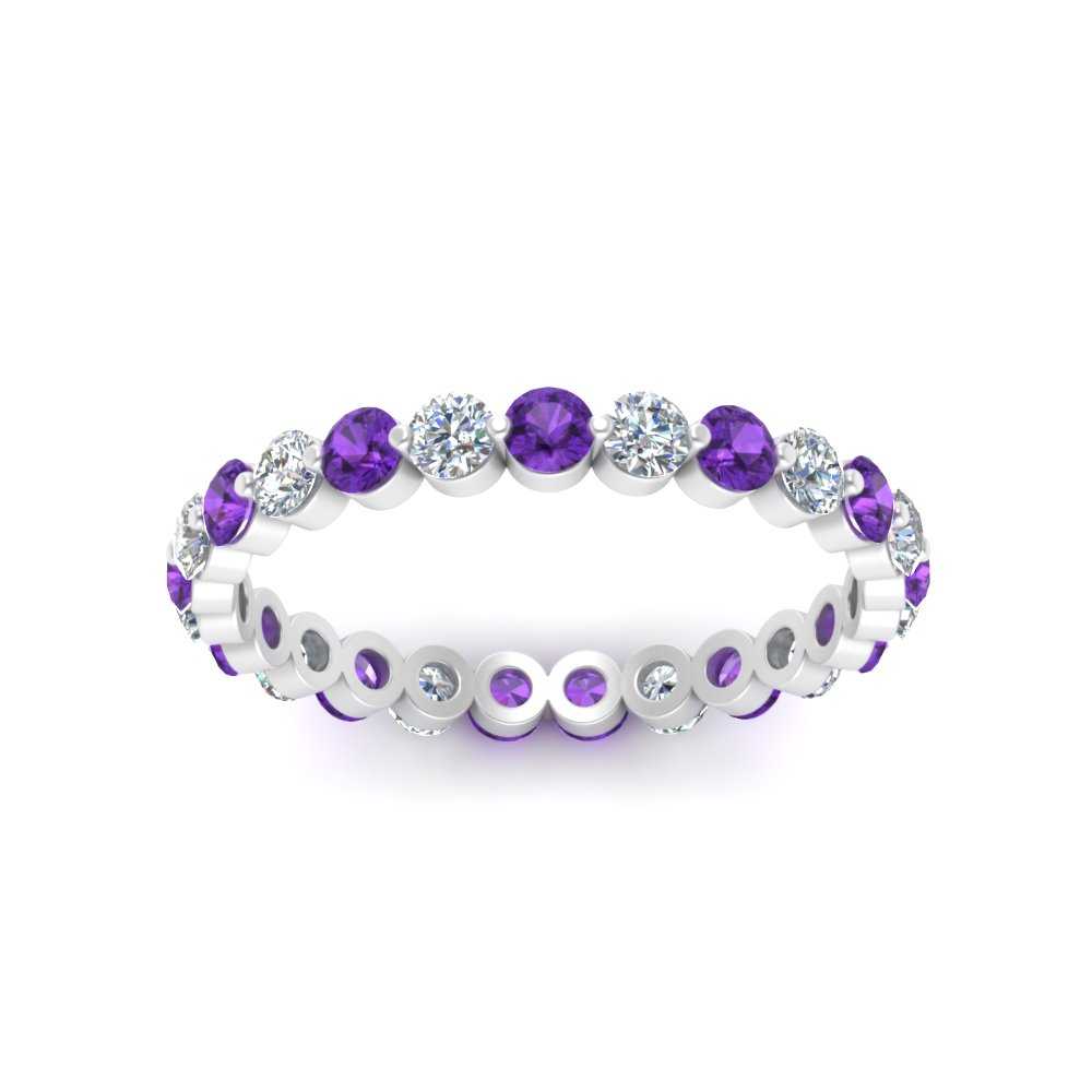 Single Prong Eternity Band 1 Carat