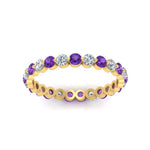 Load image into Gallery viewer, Single Prong Eternity Band 1 Carat
