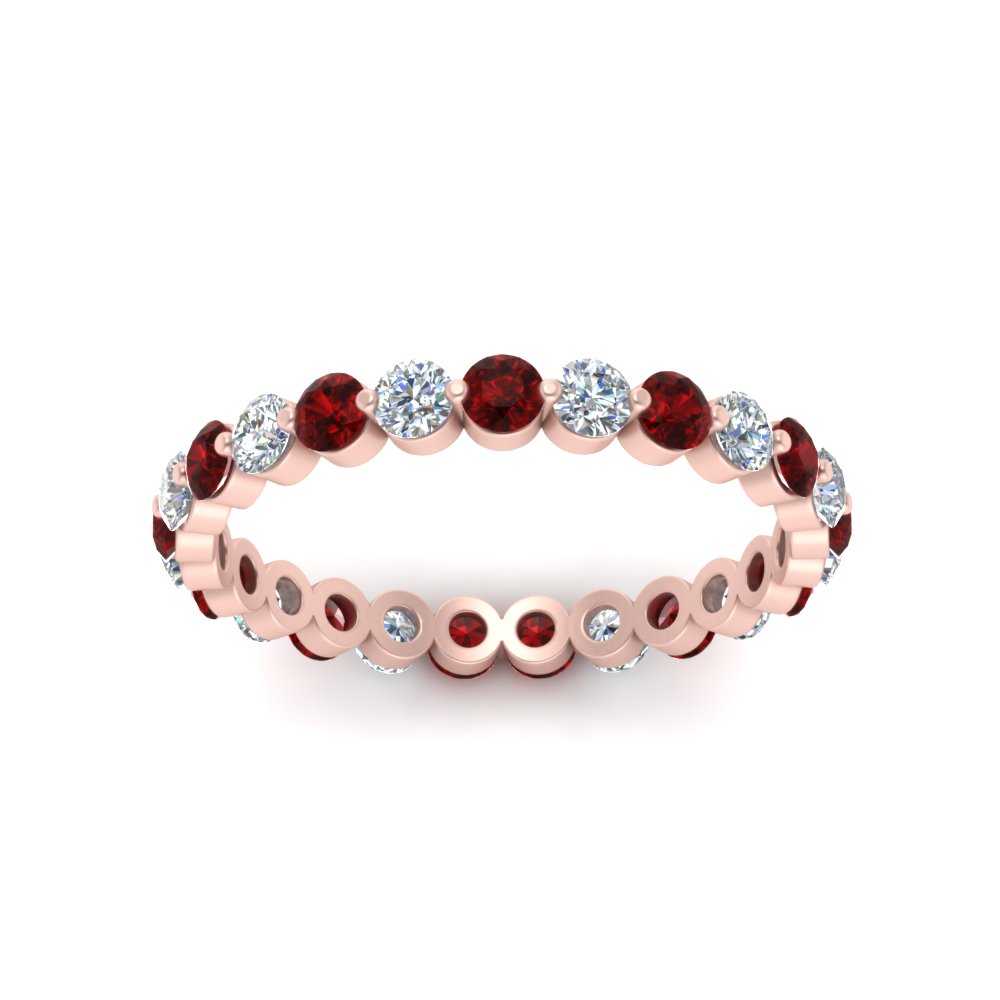 Single Prong Eternity Band 1 Carat