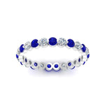 Load image into Gallery viewer, Single Prong Eternity Band 1 Carat
