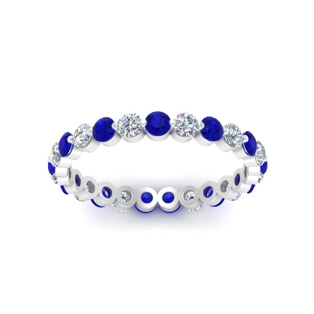 Single Prong Eternity Band 1 Carat