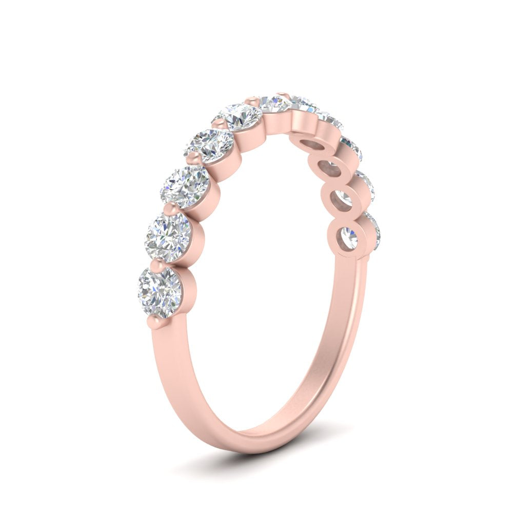 1-carat-single-prong-diamond-half-eternity-wedding-band-in-rose-gold-FD9478B-NL-1CT-RG