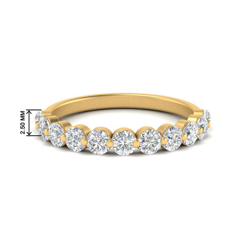 1-carat-single-prong-diamond-half-eternity-wedding-band-in-yellow-gold-FD9478B-NL-1CT-YG