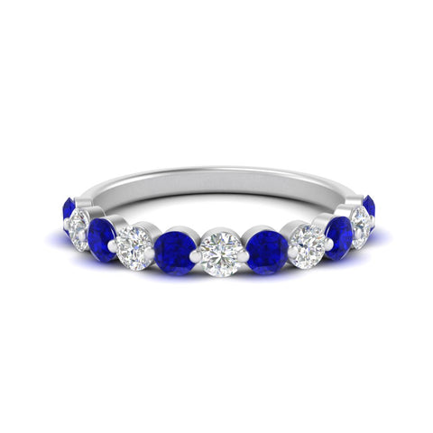 1-carat-single-prong-diamond-half-eternity-wedding-band-with-sapphaire-in-white-gold-FD9478BGSABL-NL-1CT-WG