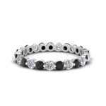 Load image into Gallery viewer, Single Prong Eternity Band 1 Carat
