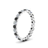 Load image into Gallery viewer, Solid 1 Ct Round Cut Common Prong Eternity Band