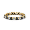 Load image into Gallery viewer, Solid 1 Ct Round Cut Common Prong Eternity Band
