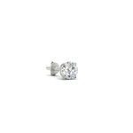Load image into Gallery viewer, 1 Carat Single Solitaire Round Cut Male Earring
