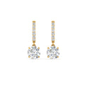 Thumbnail 18 - 1-carat-solitaire-diamond-drop-earrings-in-yellow-gold-FDEAR10983-NL-YG