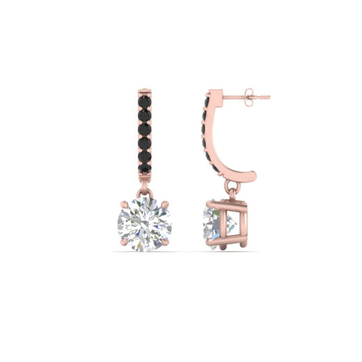 1-carat-solitaire-diamond-drop-earrings-with-black-diamond-in-rose-gold-FDEAR10983GBLACK-NL-RG