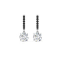 Thumbnail 105 - 1-carat-solitaire-diamond-drop-earrings-with-black-diamond-in-white-gold-FDEAR10983GBLACK-NL-WG