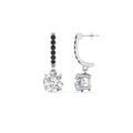 Thumbnail 107 - 1-carat-solitaire-diamond-drop-earrings-with-black-diamond-in-white-gold-FDEAR10983GBLACK-NL-WG