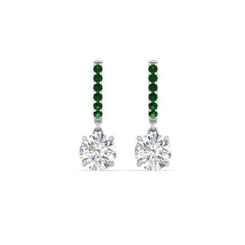 1-carat-solitaire-diamond-drop-earrings-with-emerald-in-white-gold-FDEAR10983GEMGR-NL-WG