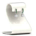 Thumbnail 73 - 1-carat-solitaire-diamond-drop-earrings-with-emerald-in-white-gold-FDEAR10983GEMGR-NL-WG