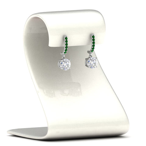 1-carat-solitaire-diamond-drop-earrings-with-emerald-in-white-gold-FDEAR10983GEMGR-NL-WG