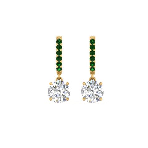 1-carat-solitaire-diamond-drop-earrings-with-emerald-in-yellow-gold-FDEAR10983GEMGR-NL-YG
