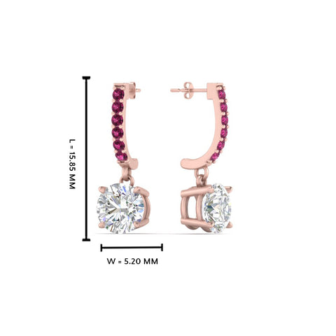 1-carat-solitaire-diamond-drop-earrings-with-pink-sapphire-in-rose-gold-FDEAR10983GSADRPI-NL-RG