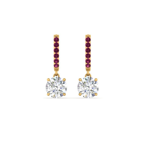 1-carat-solitaire-diamond-drop-earrings-with-pink-sapphire-in-yellow-gold-FDEAR10983GSADRPI-NL-YG