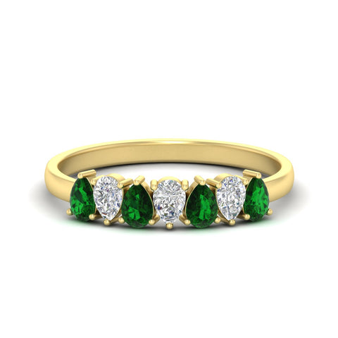 1-carat-teardrop-7-stone-emerald-wedding-band-in-yellow-gold-fdwb8008pegemgrsleep-1.00ct-nl-yg.jpg
