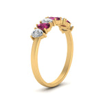 Load image into Gallery viewer, 1 Carat Teardrop Wedding Band Diamond
