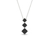 Load image into Gallery viewer, 1-carat-three-stone-princess-cut-black-diamond-pendant-in-FDPD854GBLACKANGLE1-1.00CT-NL-WG