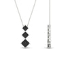 Load image into Gallery viewer, 1-carat-three-stone-princess-cut-black-diamond-pendant-in-FDPD854GBLACKANGLE1-1.00CT-NL-WG