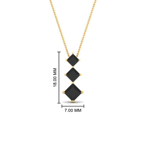 1-carat-three-stone-princess-cut-black-diamond-pendant-in-FDPD854GBLACKANGLE1-1.00CT-NL-YG