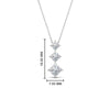 Load image into Gallery viewer, 1-carat-three-stone-princess-cut-diamond-pendant-in-FDPD854ANGLE1-1.00CT-NL-WG