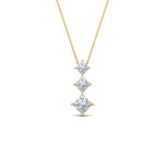 Load image into Gallery viewer, 1-carat-three-stone-princess-cut-diamond-pendant-in-FDPD854ANGLE1-1.00CT-NL-YG
