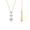 Load image into Gallery viewer, 1-carat-three-stone-princess-cut-diamond-pendant-in-FDPD854ANGLE1-1.00CT-NL-YG
