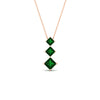 Load image into Gallery viewer, 1-carat-three-stone-princess-cut-emerald-pendant-in-FDPD854GEMGRANGLE1-1.00CT-NL-RG