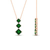 Load image into Gallery viewer, 1-carat-three-stone-princess-cut-emerald-pendant-in-FDPD854GEMGRANGLE1-1.00CT-NL-RG