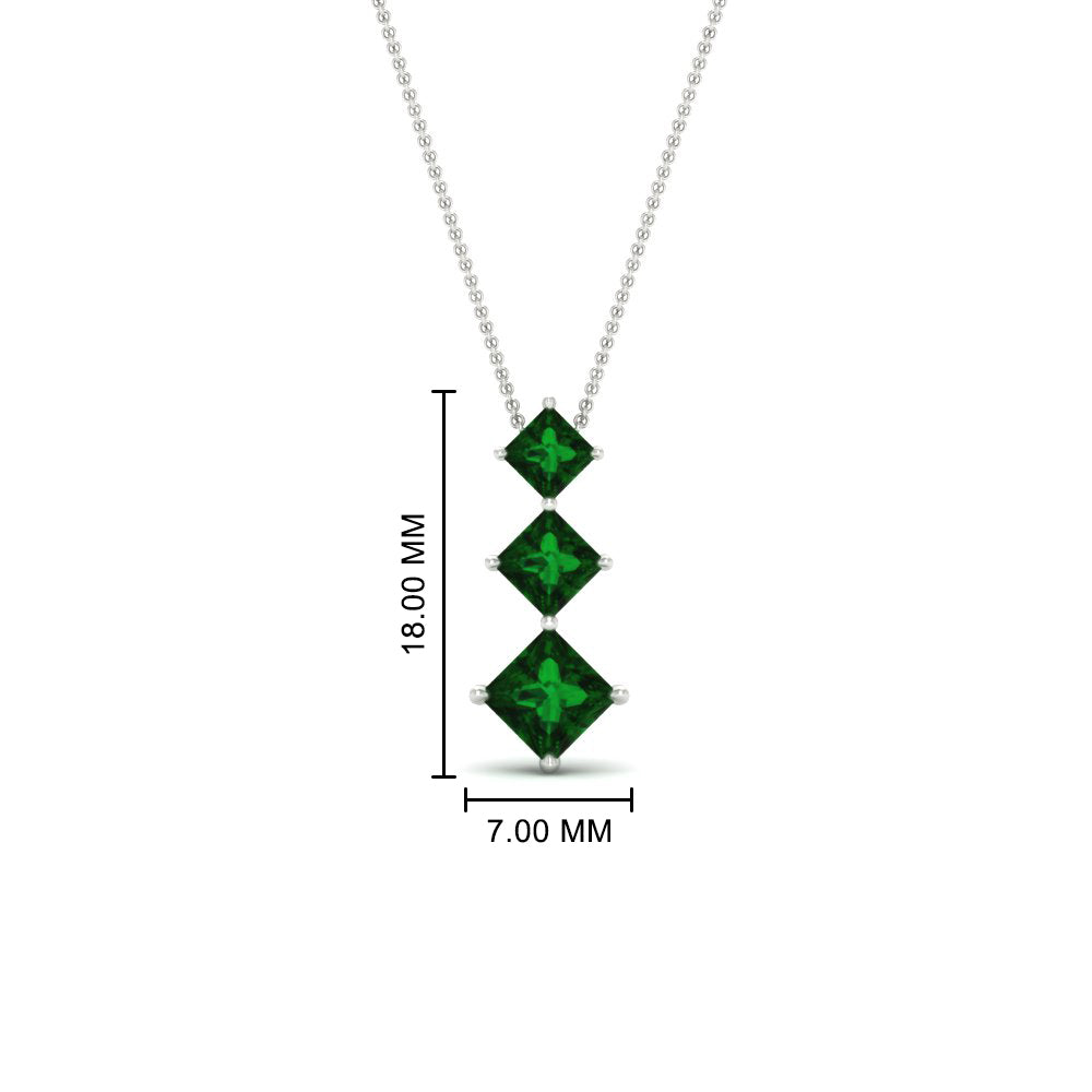 1-carat-three-stone-princess-cut-emerald-pendant-in-FDPD854GEMGRANGLE1-1.00CT-NL-WG