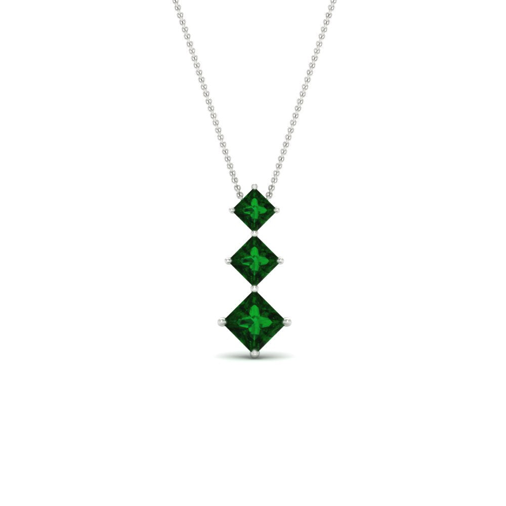 1-carat-three-stone-princess-cut-emerald-pendant-in-FDPD854GEMGRANGLE1-1.00CT-NL-WG