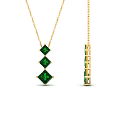 1-carat-three-stone-princess-cut-emerald-pendant-in-FDPD854GEMGRANGLE1-1.00CT-NL-YG