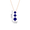 Load image into Gallery viewer, 1-carat-three-stone-princess-cut-sapphire-pendant-in-FDPD854GSABLANGLE1-1.00CT-NL-RG