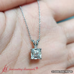 Load image into Gallery viewer, 1-ct-asscher-diamond-pendant-in-white-gold-fdpd8469as-1-ct-fancyhand.jpg?v=1758706545
