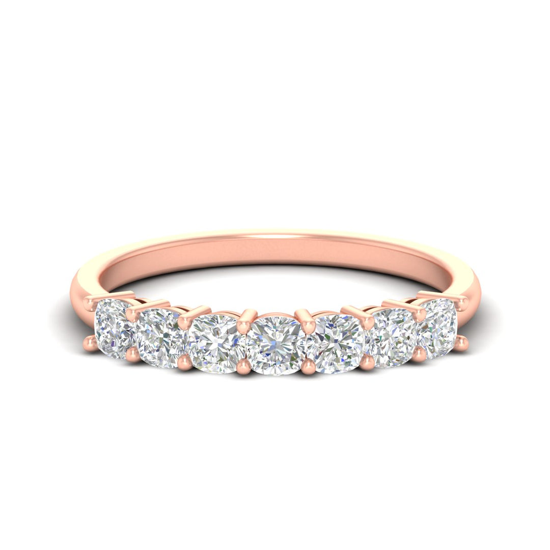 1-ct-cushion-diamond-seven-stone-wedding-ring-in-rose-gold-fdwb9497cusleep-1.00ct-nl-rg?v=1773313156