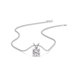 Load image into Gallery viewer, Cushion Cut Solitaire Pendant
